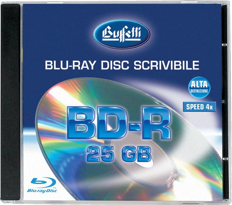 BD-R BLU-RAY JC 25GB BUFFETTI