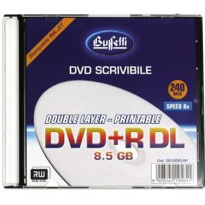 DVD+R DL SLIM 8.5GB PRINT.BUF.